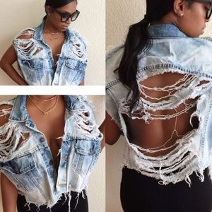 Denim Vest